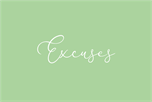 Excuses groen